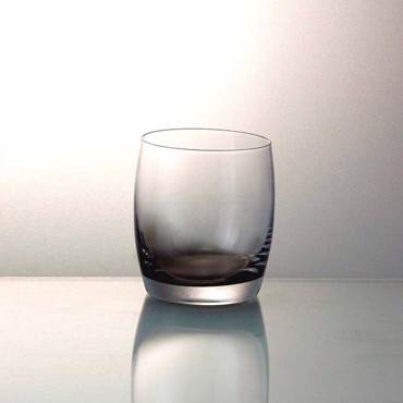 Cryspo Trio Σετ 6 Τεμαχίων Ποτήρι Ουίσκι 360ml από Φυσητό Γυαλί 'HALF SMOKE' 5200351